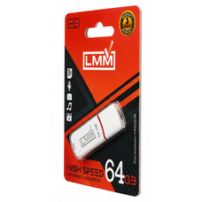 Флешка USB 64 GB, біла Зображення