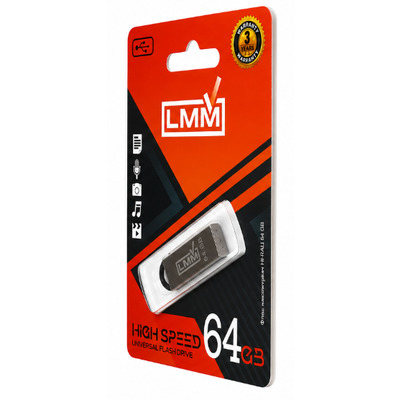 Флешка USB 64GB железный корпус Изображение