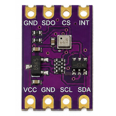 BMP580 2,0–5,5 В I2C/SPI — цифровий датчик атмосферного тиску та висоти Зображення