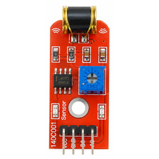 801S п'єзоелектричний датчик удару та вібрації, модуль сенсора для Arduino Зображення