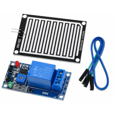 Датчик дощу 12V, модуль визначення крапель води та опадів для Arduino Зображення