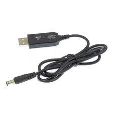 Кабель для підвищення напруги з USB 5 В до 12 В, DC 5,5×2,1 мм, 1 м для роутера Зображення