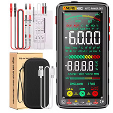 Мультиметр 682 ANENG True RMS, 6000 відліків, автоматичний, кольоровий VA-дисплей NCV Зображення