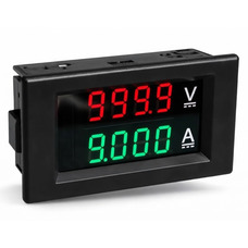 Вольтметр-амперметр DC 0-1000V/0-100A 85DCVA4W з шунтом Зображення
