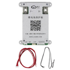 Smart BMS JK 8-24 комірок, 120A, для LiFePO4 і Li-ion, JK-BD6A24S12PD з активним балансиром 0,6 А, Bluetooth, RS485, CAN Зображення
