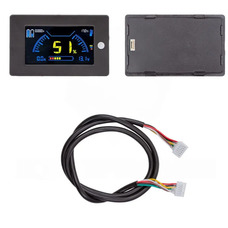 Дисплей с кнопкой активации LCD 3,2" JK BMS JIKONG, 320×240, 6-pin, кабель 50 см Зображення