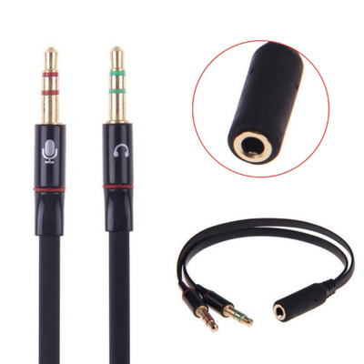 Кабель аудио 1в2  джек jack 3.5 Изображение