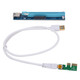 USB Riser райзер rizer x1-x16 SATA угол 60см #100433 Изображение