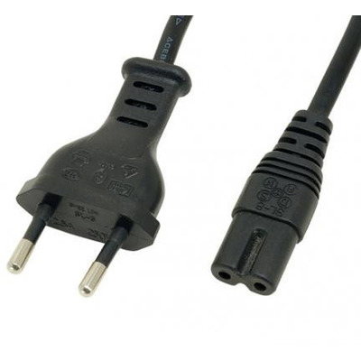 Кабель питания для ноутбука 1,4м 2 pin Изображение