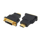 Переходник DVI-D-HDMI мам-пап адаптер Изображение