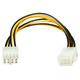 Переходник с 6 pin видеокарты в 8 pin процессора Изображение