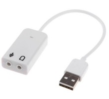 USB sound card звуковая карта с кабелем 5.1