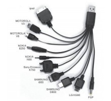 USB 10 в 1 зарядное универсальное