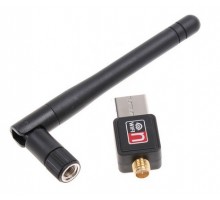 USB WIFI сетевой адаптер с антенной 2 Dbi MT7601